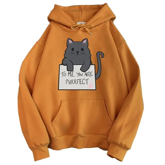 Sweat Chat Parfait Vraiment-chat