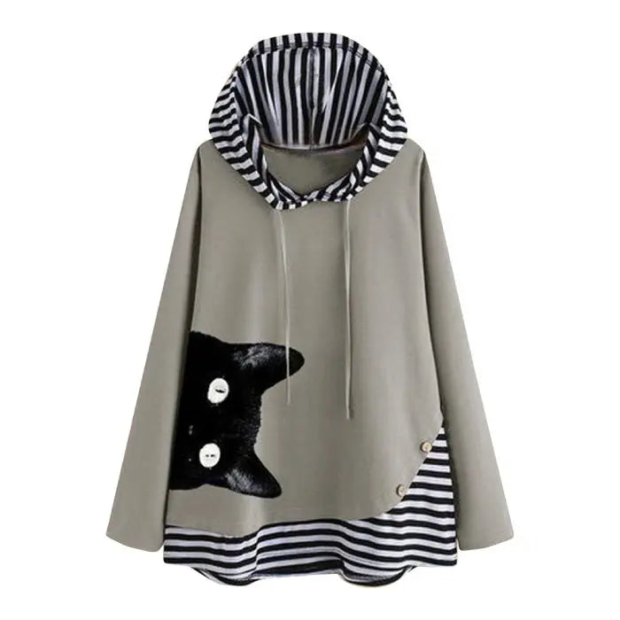 Sweat Chat qui Regarde Vraiment-chat