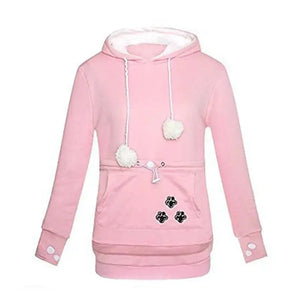 Sweatshirt Trois empreintes de Chat - Vraiment-chat