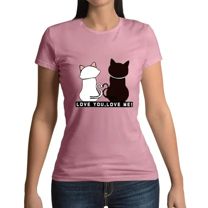 T-Shirt Cat Lovers Vraiment-chat