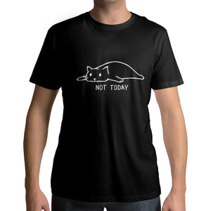 Tee-shirt Imprimé Chat Not Today Vraiment-chat
