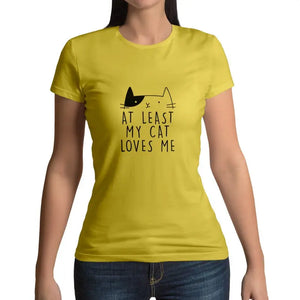 t-shirt chat love mon chat m'aime - Vraiment-chat