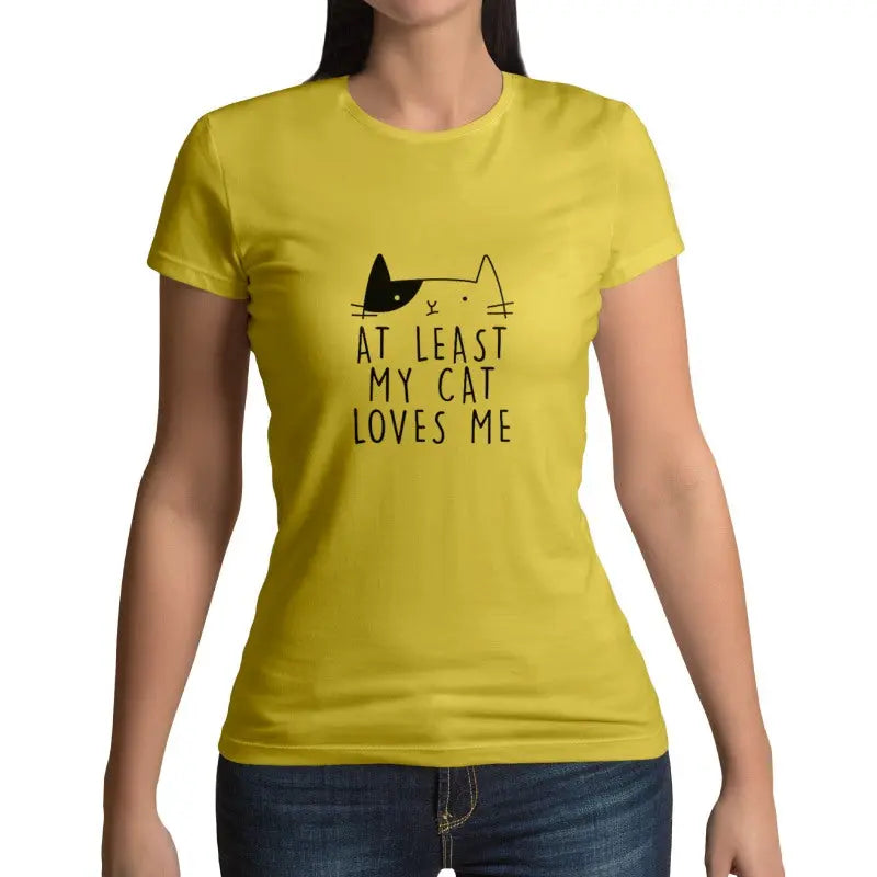 t-shirt chat love mon chat m'aime - Vraiment-chat