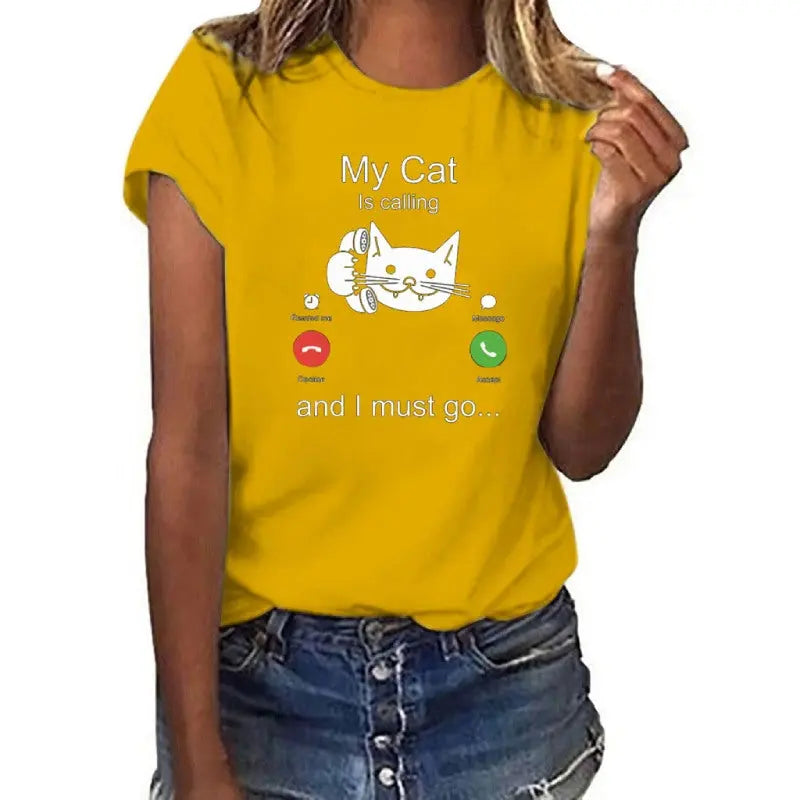 T-Shirt Chat m'appelle - Vraiment-chat