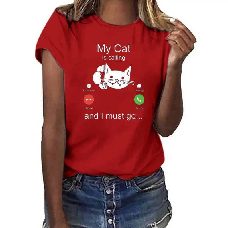 T-Shirt Chat m'appelle - Vraiment-chat