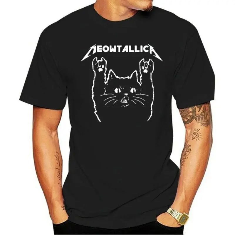 T-shirt Chat Metallica - Vraiment-chat