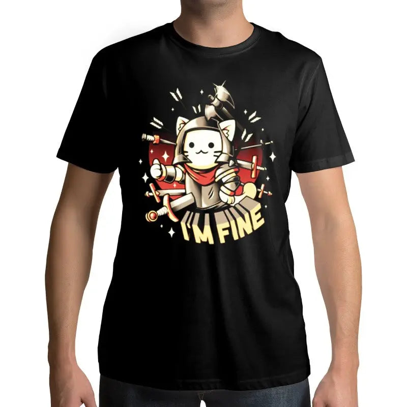 T-Shirt Chat Soldat - Vraiment-chat