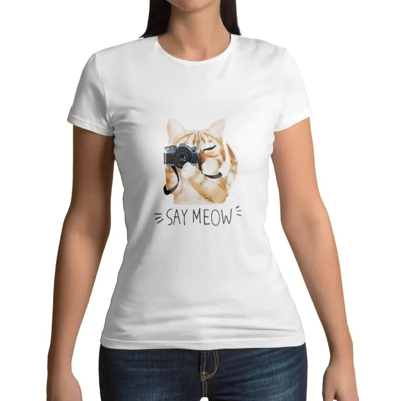 T-Shirt Chat Photographe - Vraiment-chat
