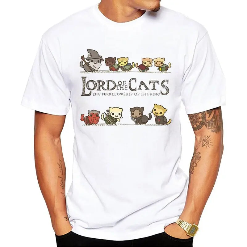 T-Shirt Lord of the Cats - Vraiment-chat