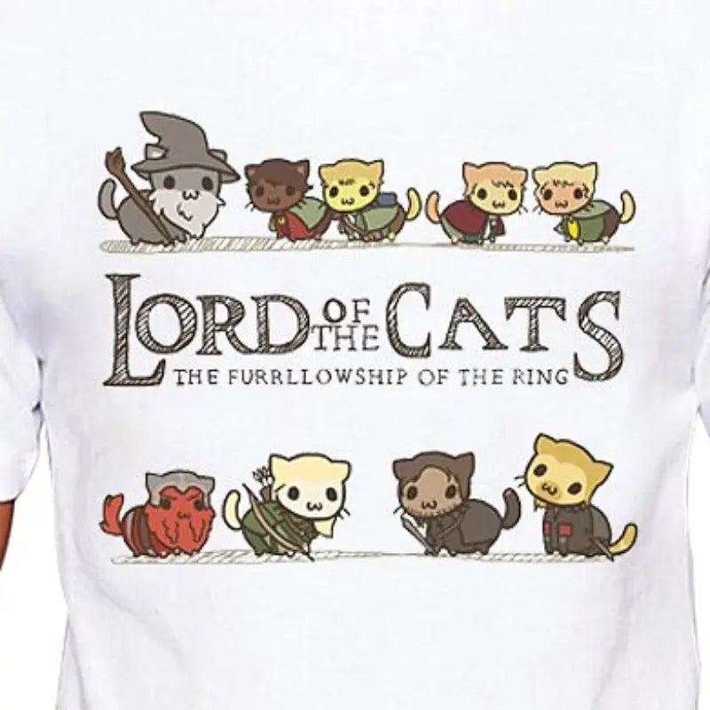 T-Shirt Lord of the Cats - Vraiment-chat