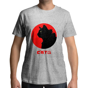 T-Shirt Monstre Catzilla - Vraiment-chat