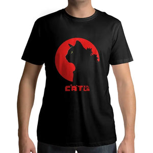 T-Shirt Monstre Catzilla - Vraiment-chat
