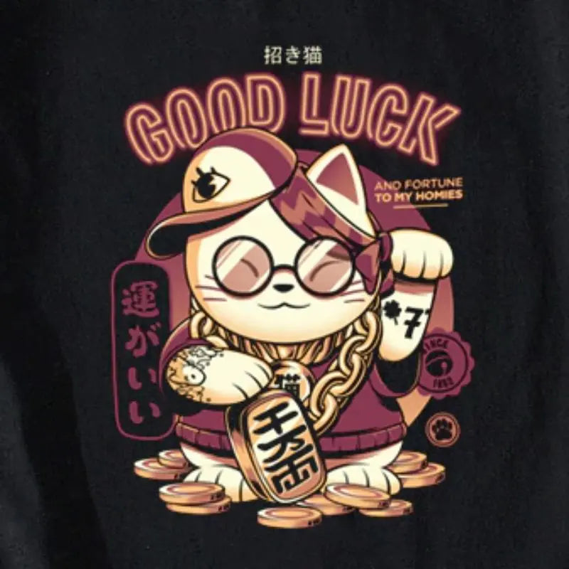 T-Shirt Chat Gangsta - Vraiment-chat