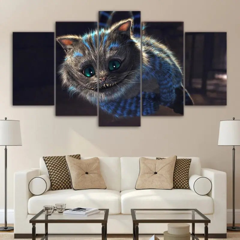 tableau chat du cheshire - Vraiment-chat