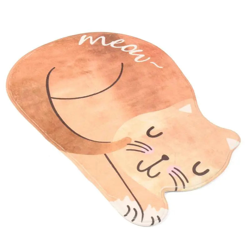 Tapis de sol Chat Orange - Vraiment-chat