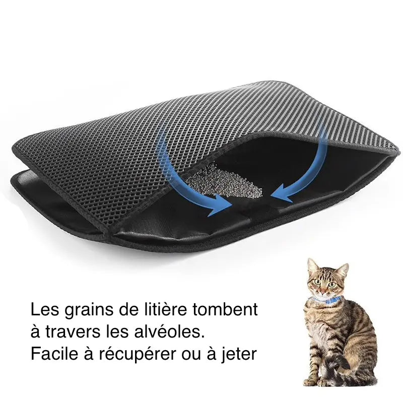 Tapis litière pour Chat - Vraiment-chat