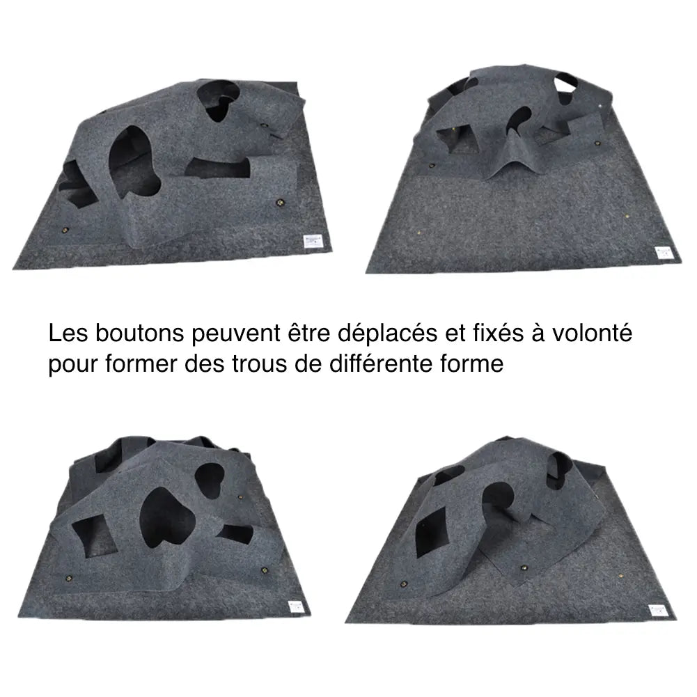 Tapis de jeu résistant et modulable 100x100cm - Vraiment-chat