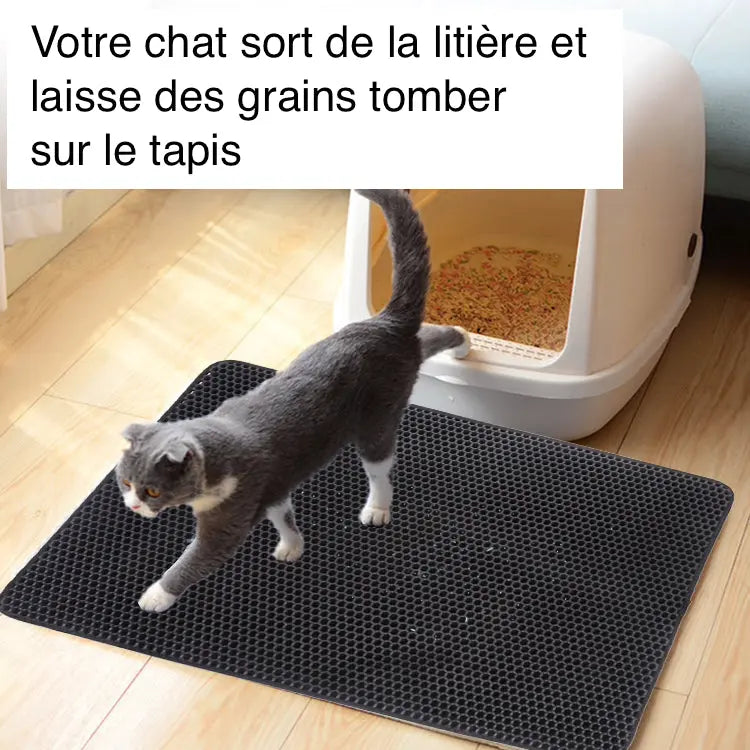 Tapis litière pour Chat - Vraiment-chat