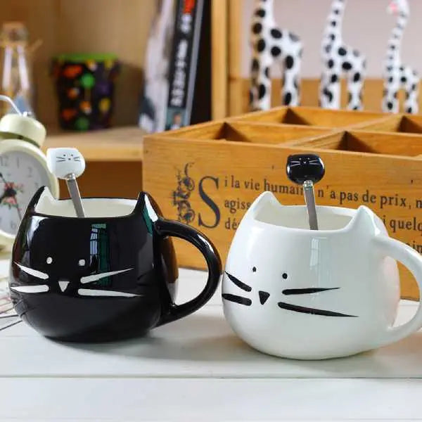 Tasse Moustache de Chat - Vraiment-chat