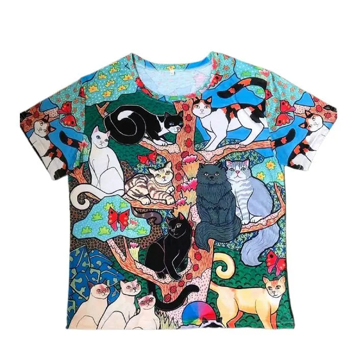Tee Shirt avec des Chats Vraiment-chat
