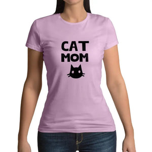 Tee-shirt Chat Femme Cat Mom - Vraiment-chat