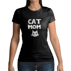 Tee-shirt Chat Femme Cat Mom - Vraiment-chat