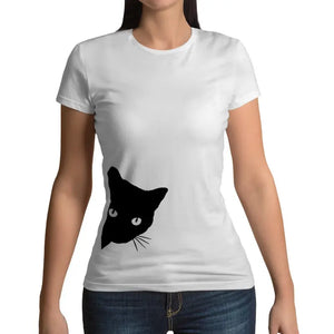 Tee Shirt Chat fille Jette-Un-Oeil - Vraiment-chat