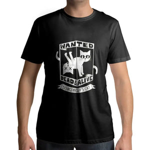 Tee-Shirt Schrodinger Cat WANTED - Vraiment-chat
