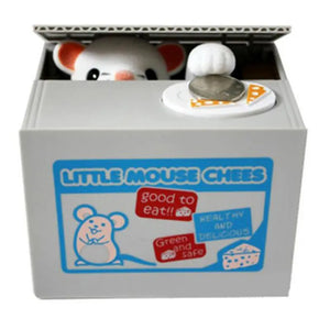 Tirelire Automatique Chat qui Prend la Pièce - Vraiment-chat