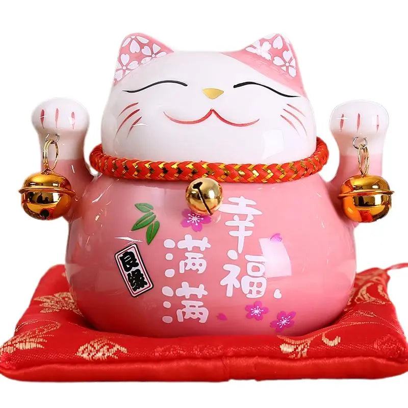 Tirelire Chat Chanceux Maneki Neko - Vraiment-chat