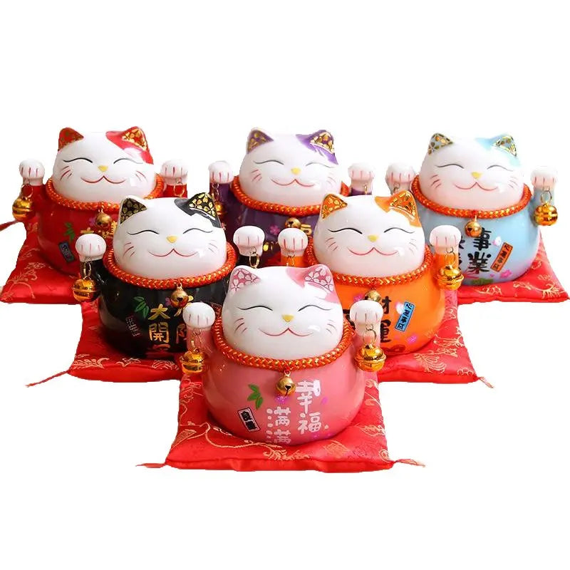 Tirelire Chat Chanceux Maneki Neko - Vraiment-chat