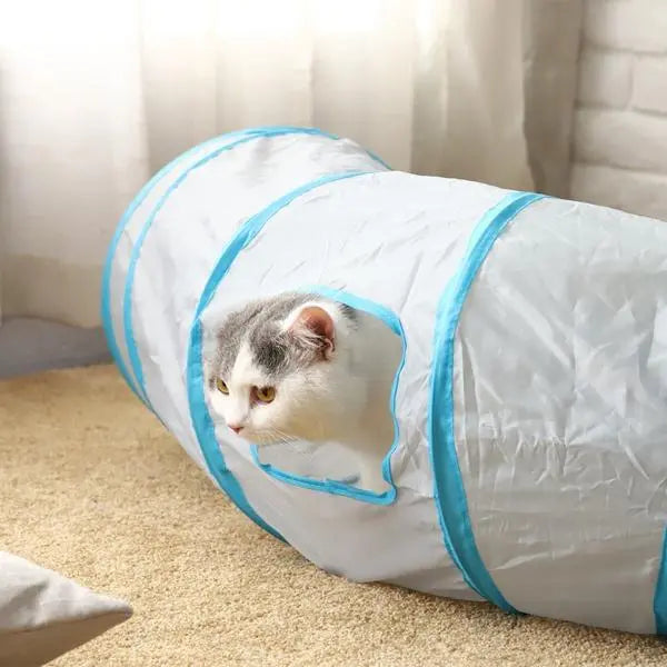jouet pour chat tunnel 130 cm - Vraiment-chat