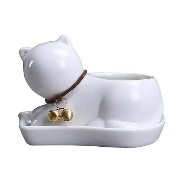 Pot de Fleur Chat - Vraiment-chat