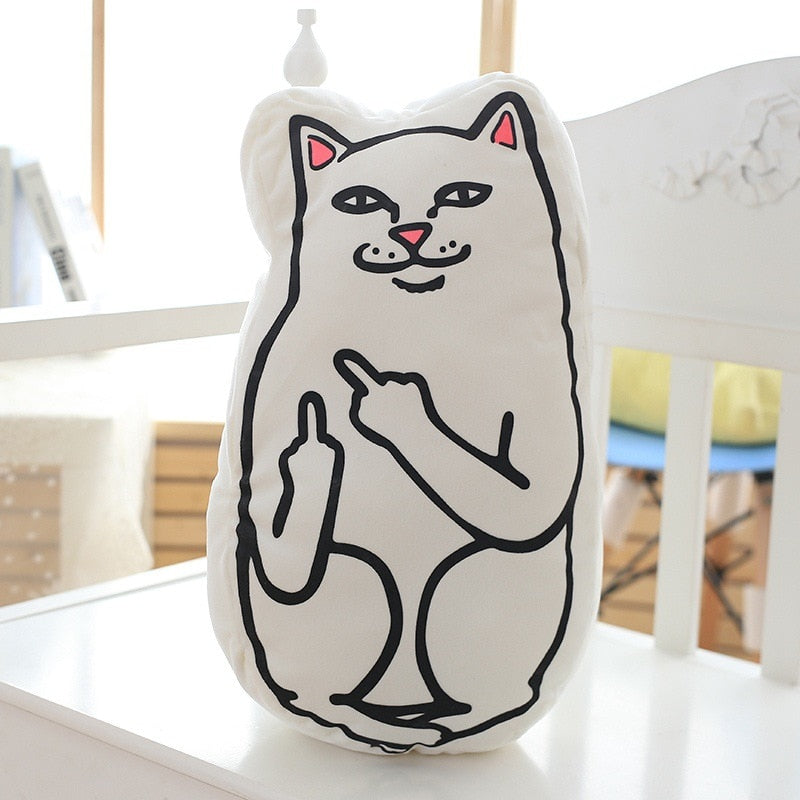 Coussin Chat qui fait des Doigts - Vraiment-chat