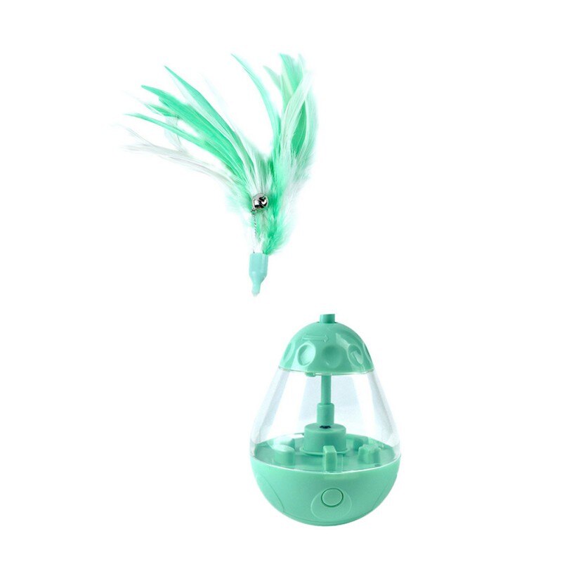 Distributeur de Croquettes Chat Jeu à Plumes - Vraiment-chat