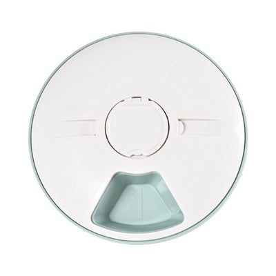 Distributeur à Croquettes pour Chat Programmable Vert - Vraiment-chat
