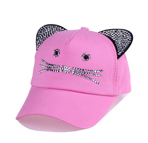 Casquette avec Oreilles de chat et pailles - Vraiment-chat