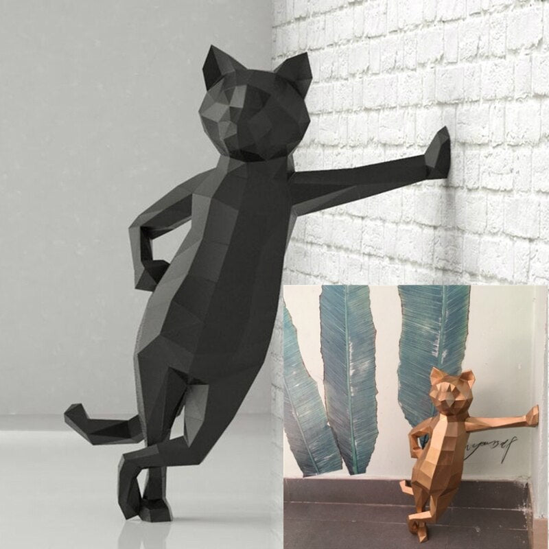 Statue de Chat à Monter Soi Même - Vraiment-chat