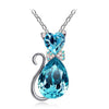 Pendentif en Forme de Chat de cristal - Vraiment-chat