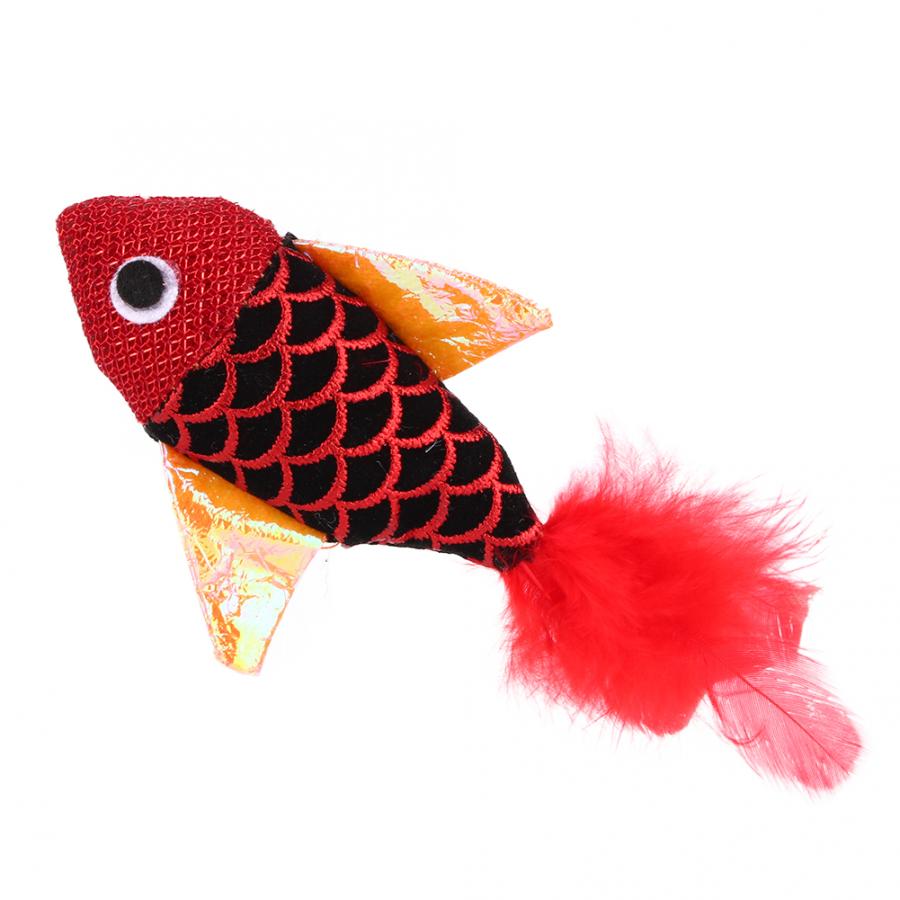 Jouet pour Chat <br/>Baguette Chat avec Poisson Rouge - Vraiment-chat