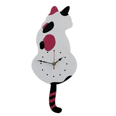 Horloge Chat à la Queue qui Bouge - Vraiment-chat