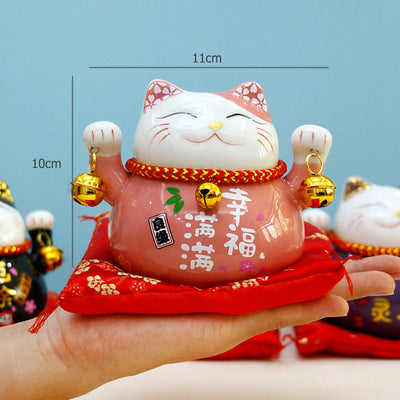 Tirelire Chat Chanceux Maneki Neko - Vraiment-chat