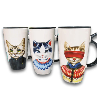 Grand Mug à café Chat - Vraiment-chat