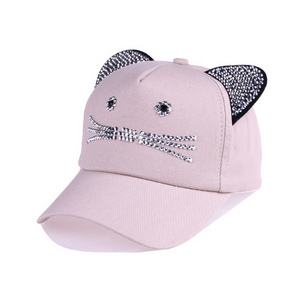Casquette avec Oreilles de chat et pailles - Vraiment-chat