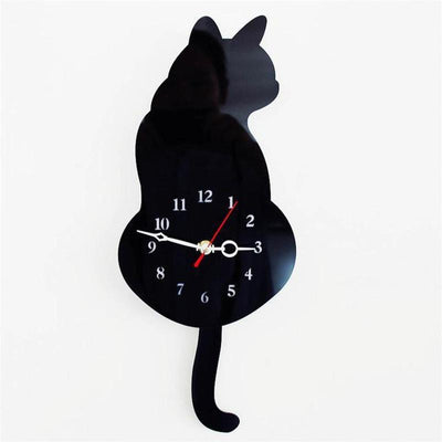 Horloge Chat à la Queue qui Bouge - Vraiment-chat