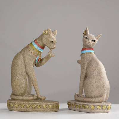 Statue de Chat Egyptien en Grès - Vraiment-chat