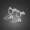 Boucle d'oreille Pendante Chat - Vraiment-chat