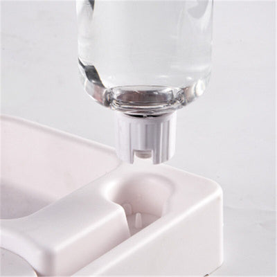 Distributeur Eau et Croquettes d'Angle - Vraiment-chat