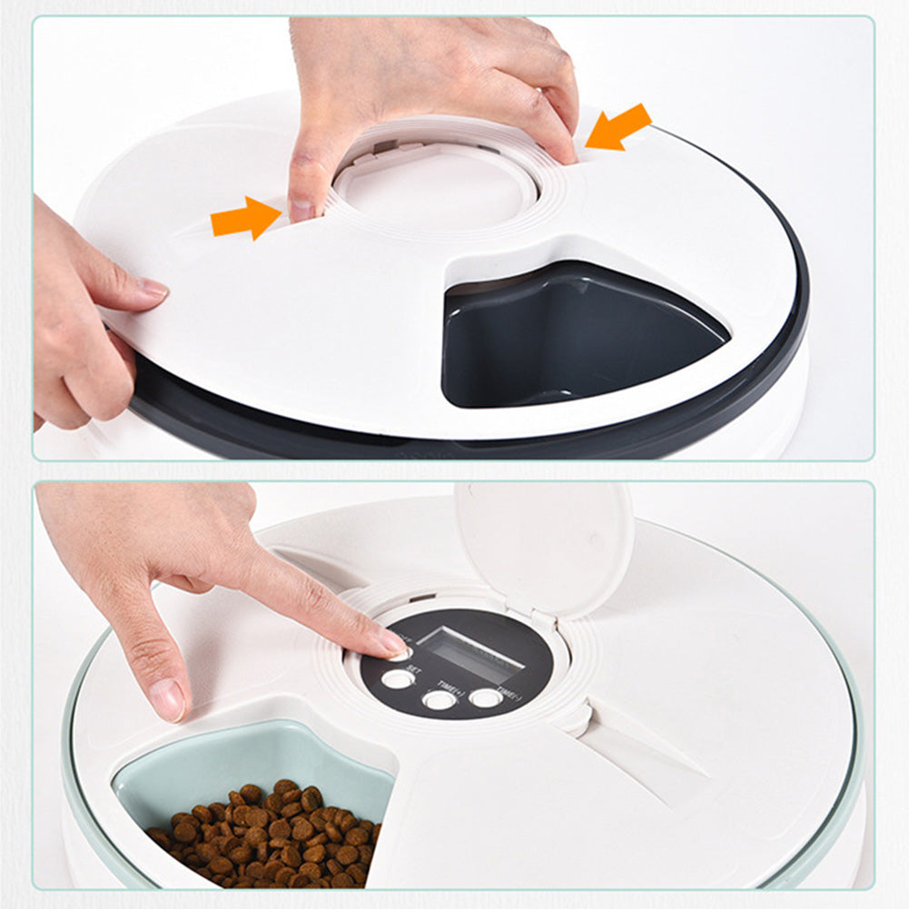 Distributeur Croquette Automatique Rose - Vraiment-chat