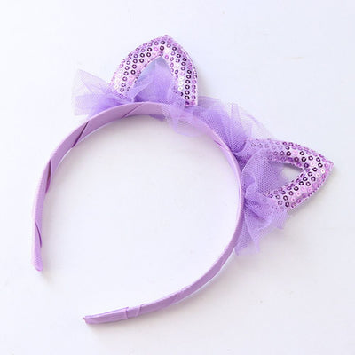 Oreilles de chat en dentelle noire - Vraiment-chat